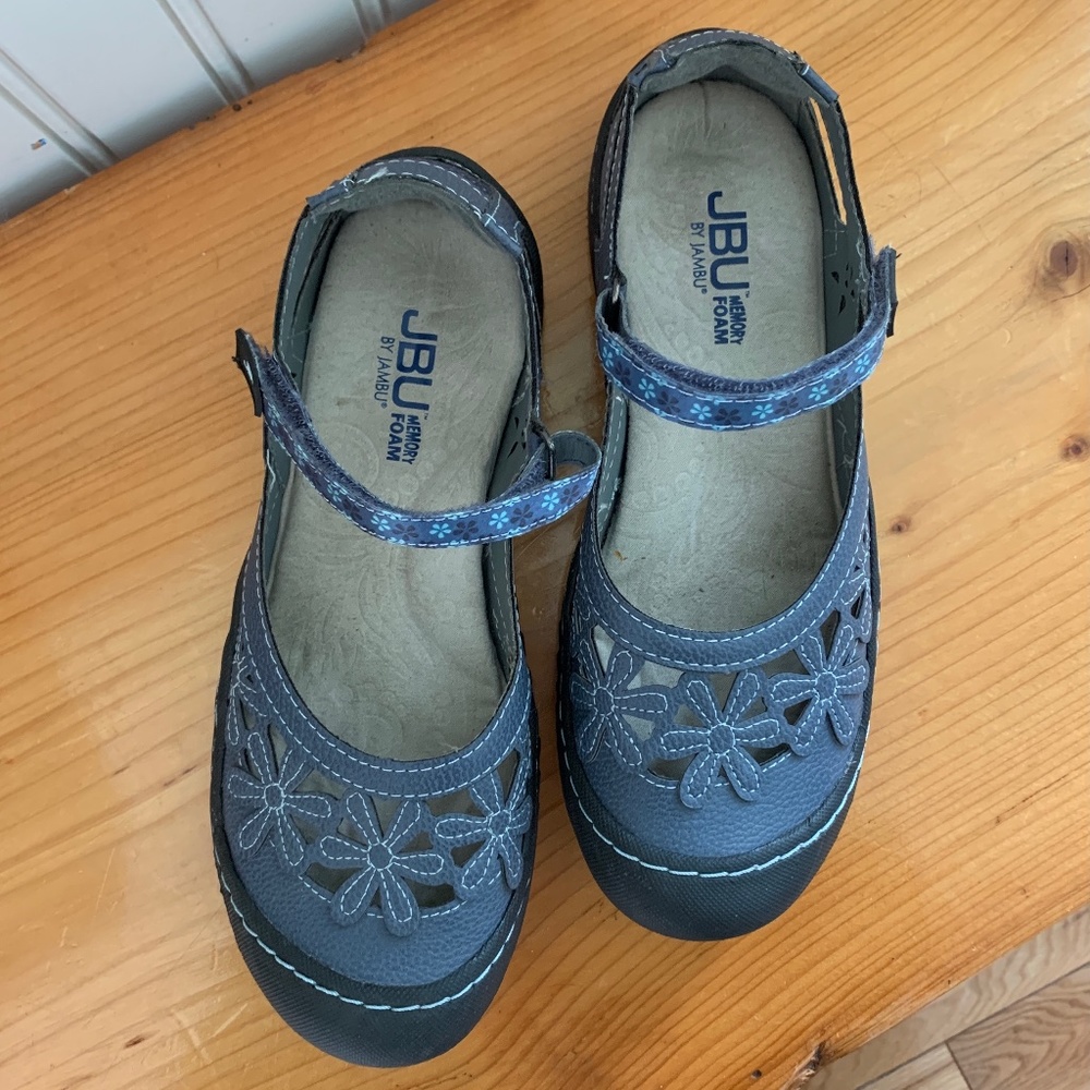 JBU by Jambu Wildflower Too Mary Jane Flat Size 7